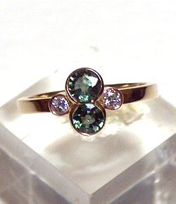 diamond rings Sunshine Coast - hand crafted jewellery Caloundra