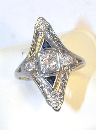 diamond rings Sunshine Coast - vintage jewellery Mooloolaba