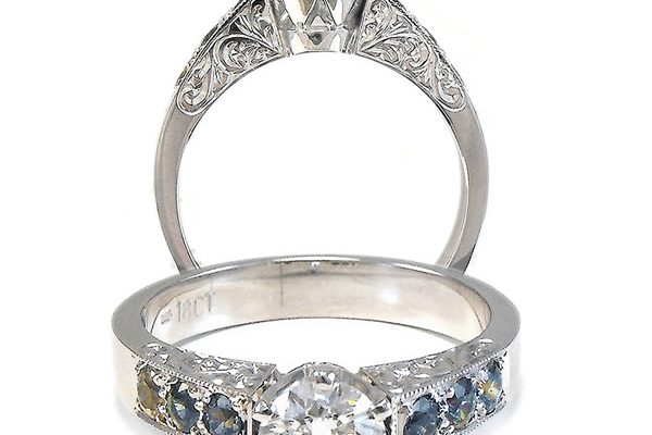diamond rings Sunshine Coast - hand crafted jewellery Tewantin